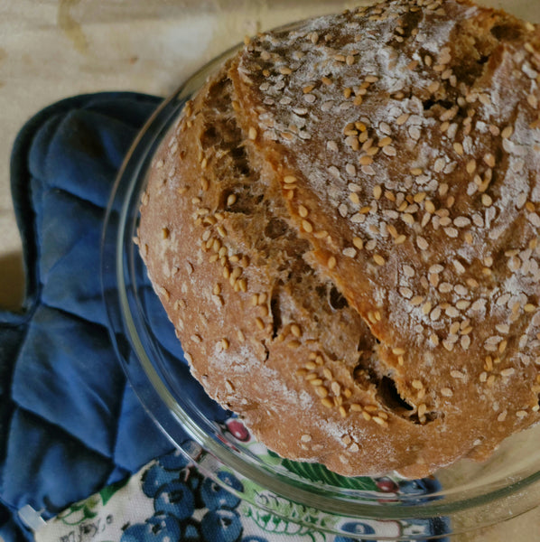Making a Sourdough Bread Loaf from Scratch