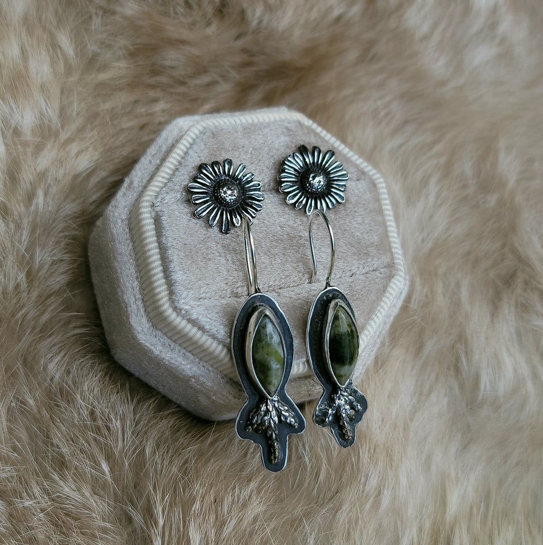 Connemara Cedar Drop Earrings