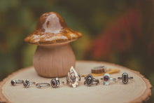 Load image into Gallery viewer, Dearly Departed ✦ Garnet Ring ✦ Size 8.25
